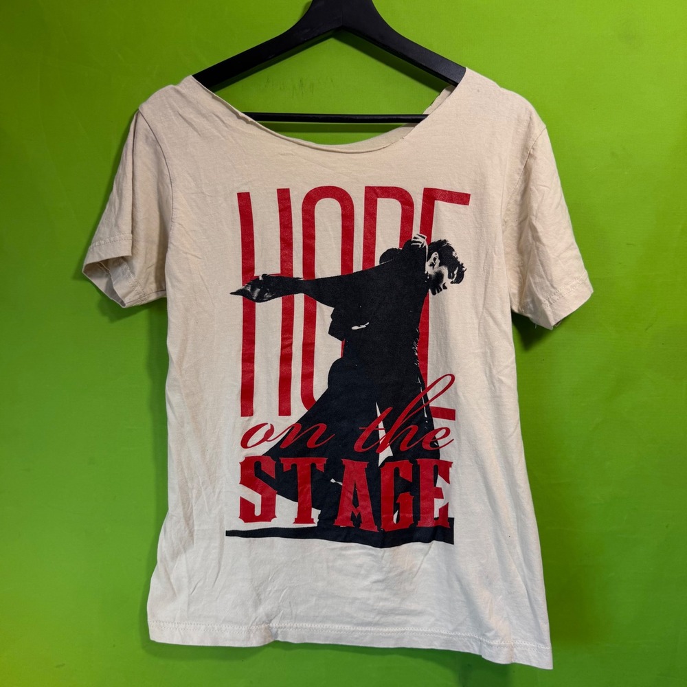 J-Hope Hope on the Stage 2024 World Tour T-Shirt Cream BTS K-Pop Graphic Tee